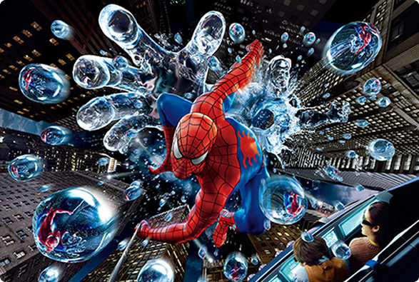 The Amazing Adventures of Spider-Man - The Ride 4K3D